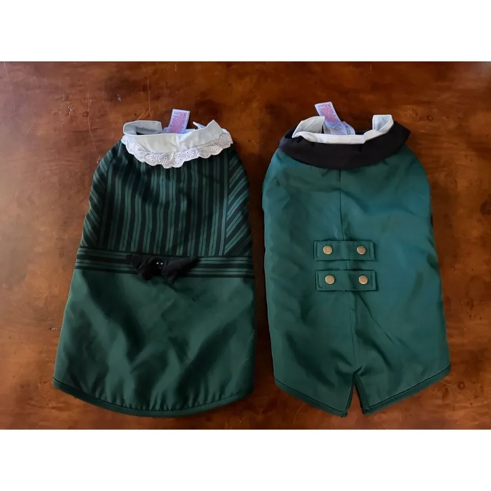 Walt Disney World Haunted Mansion Dog Costume Ghost Host and Hostest Lot of 2
